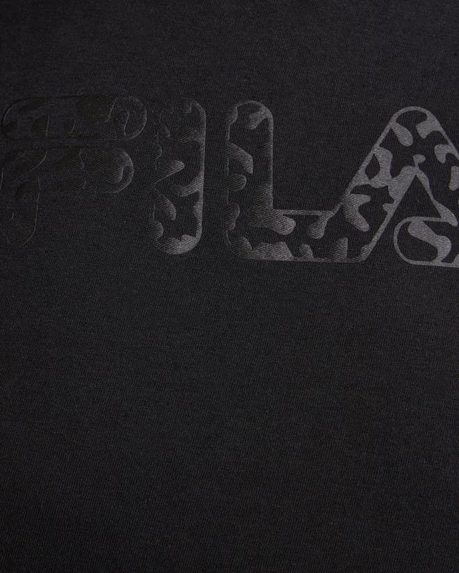 שָׁחוֹר FILA טי טנו שחור פילה לנשים 68LF2805