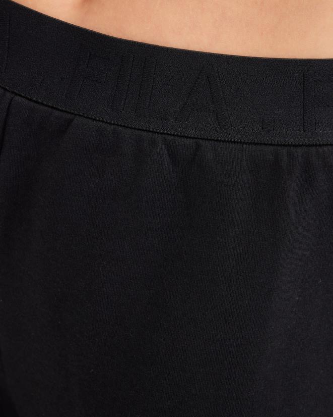 שָׁחוֹר FILA ספנסר קצר פילה שחור 68LF2816