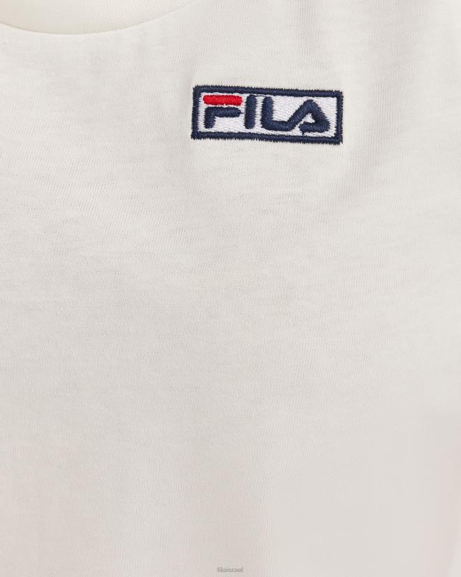 לבן FILA טנק אימוגן לנשים לבן פילה 68LF2825
