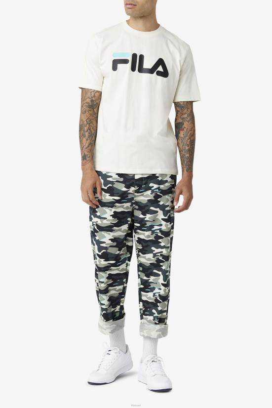 יונת טורטל/שחור/כחול FILA טי פילה של יונת טורטלדיב/שחור/כחול לגברים 68LF282