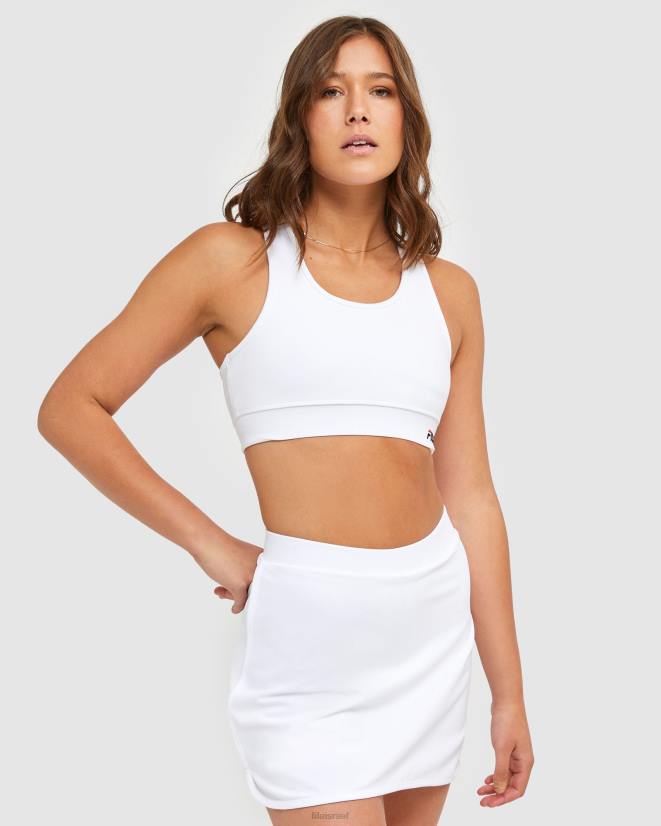 לבן FILA חזיית נשים קלאסית פילה לבנה 68LF2896