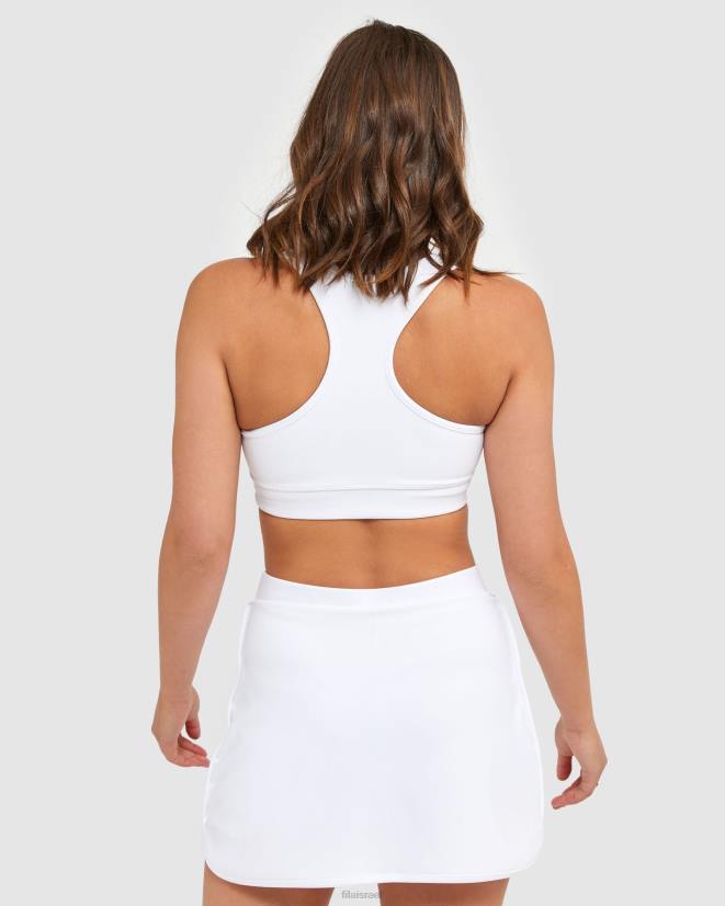 לבן FILA חזיית נשים קלאסית פילה לבנה 68LF2896