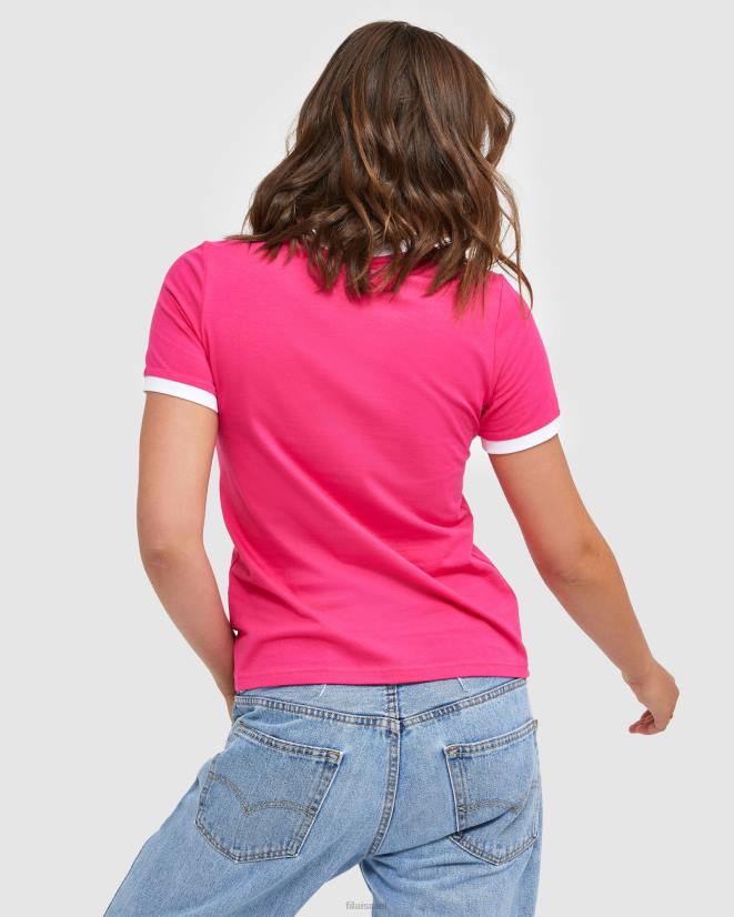 שורש סלק FILA טי רינגר קלאסי לנשים סלק פילה 68LF2897