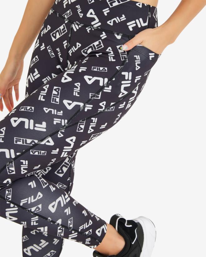 שָׁחוֹר FILA צמוד פילה אלסה שחור 68LF2913