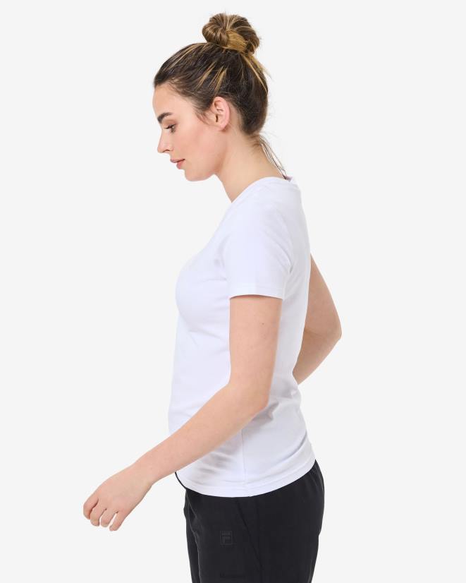 לבן FILA טי פילה יונה לבן 68LF2935