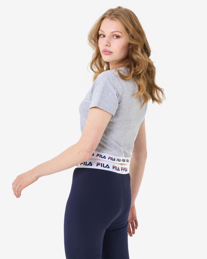 מרל אפור FILA פילה מרווה קצוץ טי אפור מרל 68LF2941