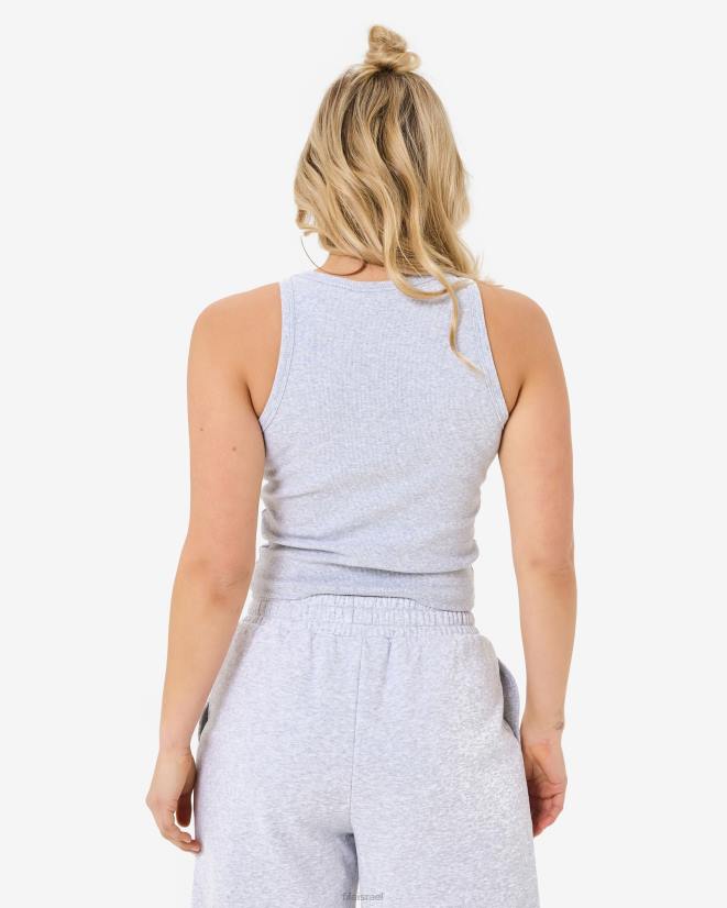 מרל אפור בהיר FILA אפור בהיר מרל מרבל טנק צלעות פילה 68LF2946