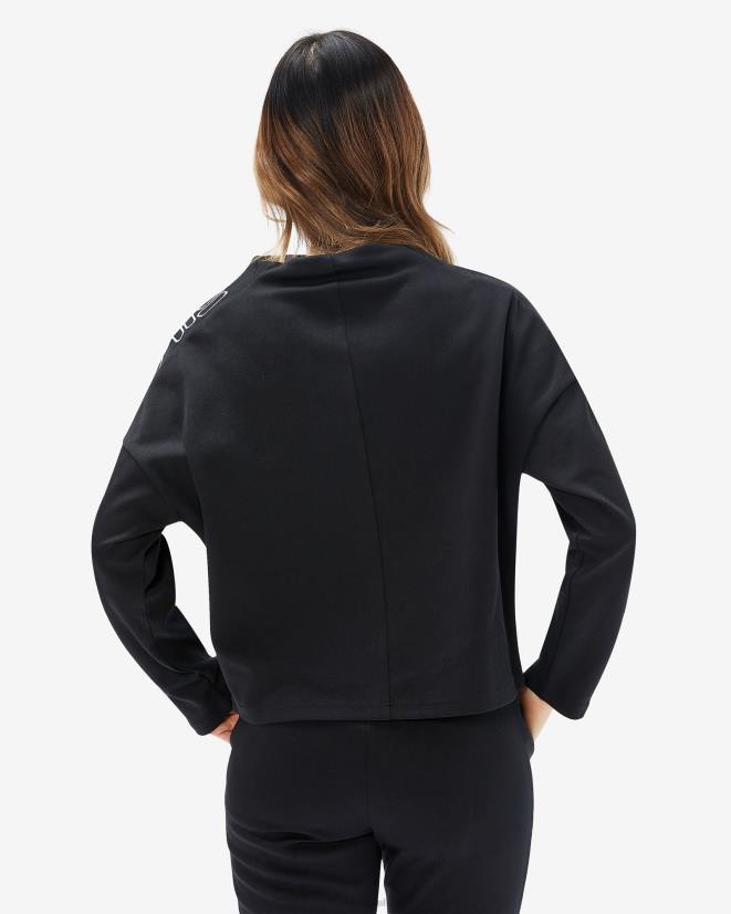 שָׁחוֹר FILA טופ קיארה לנשים פילה שחור 68LF2960