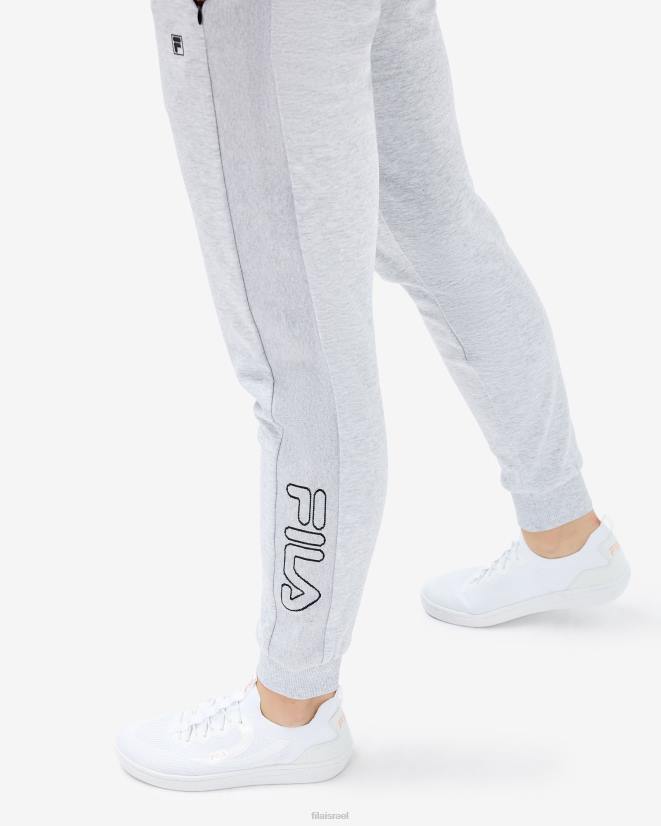מרל אפור בהיר FILA מכנס קיארה לנשים בגוון אפור בהיר מרל פילה 68LF2991