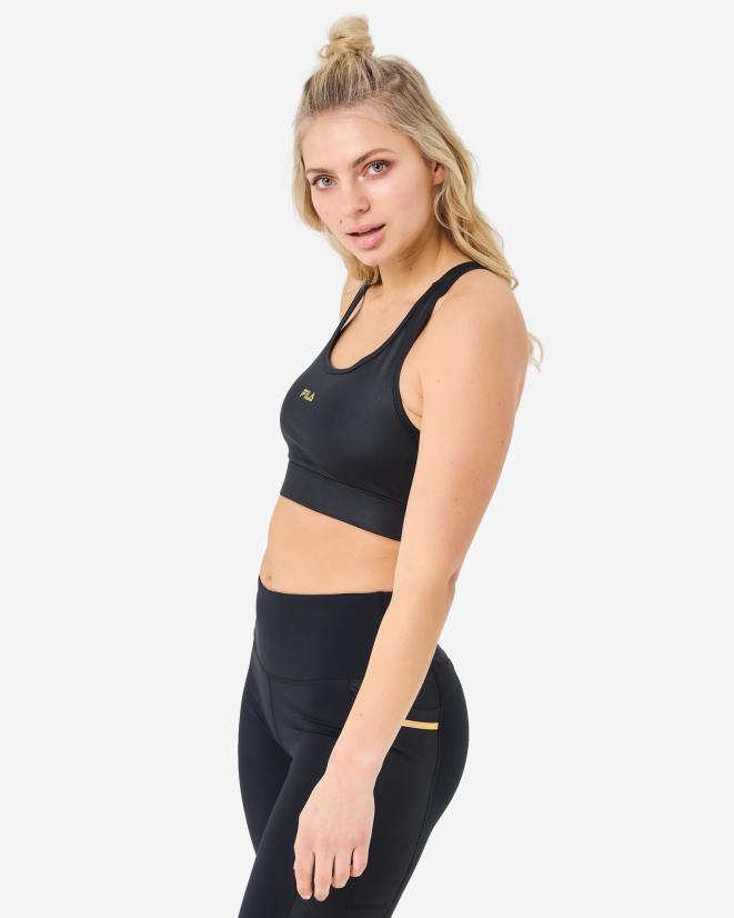 שָׁחוֹר FILA חזיית פילה ליאנה שחורה 68LF3003