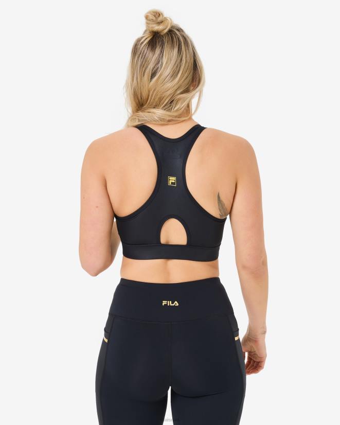 שָׁחוֹר FILA חזיית פילה ליאנה שחורה 68LF3003