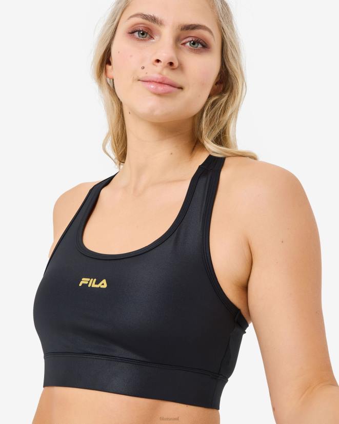 שָׁחוֹר FILA חזיית פילה ליאנה שחורה 68LF3003