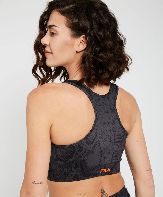 שָׁחוֹר FILA חזיית בילי שחורה פילה 68LF3004