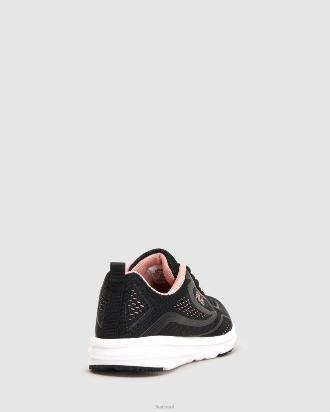 ורד שחור FILA פאוויה פילה לילד שחור/ורדרד 68LF3060