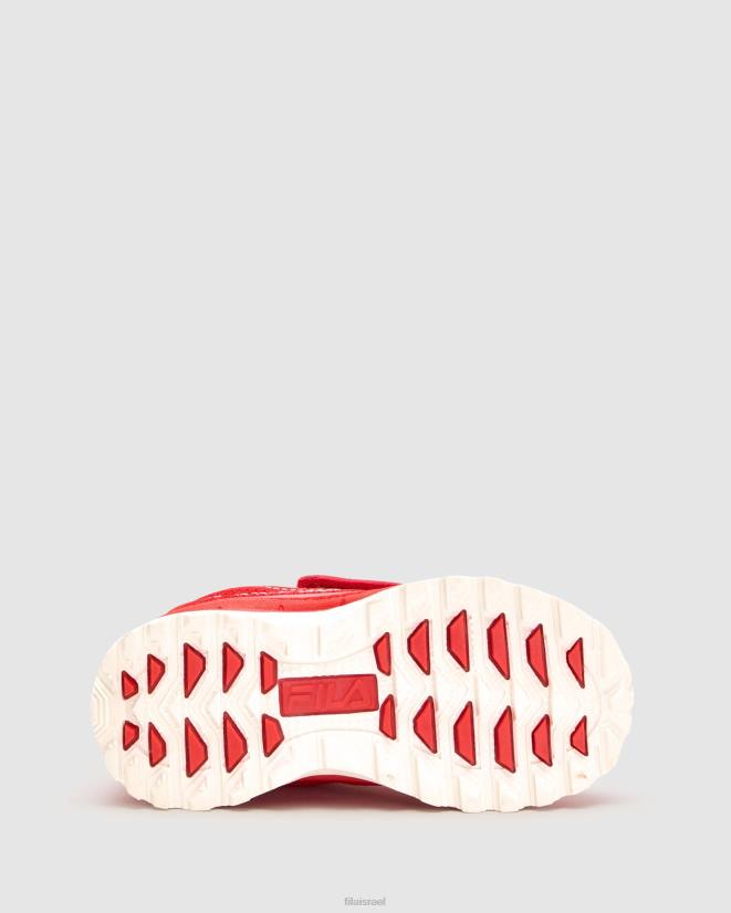 ורוד/אדום FILA רצועת פילה פדואה לתינוק ורוד/אדום 68LF3064