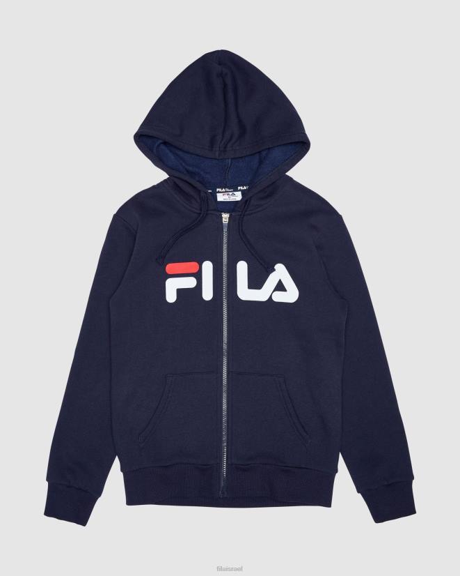 חיל הים החדש FILA קפוצ'ון רוכסן לילדים חדש פילה קלאסי 68LF3093