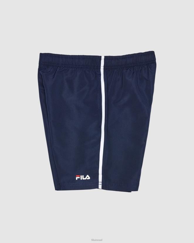 חיל הים החדש FILA פילה קצרה של מיקרופייבר לילד קלאסית חיל הים 68LF3120