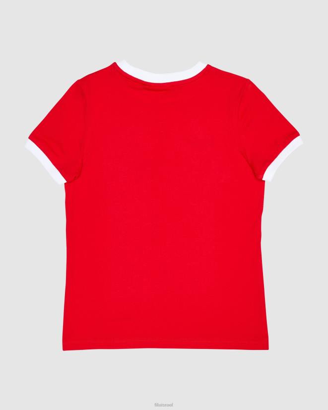 אָדוֹם FILA טבעת קלאסית לילדה אדומה פילה 68LF3131