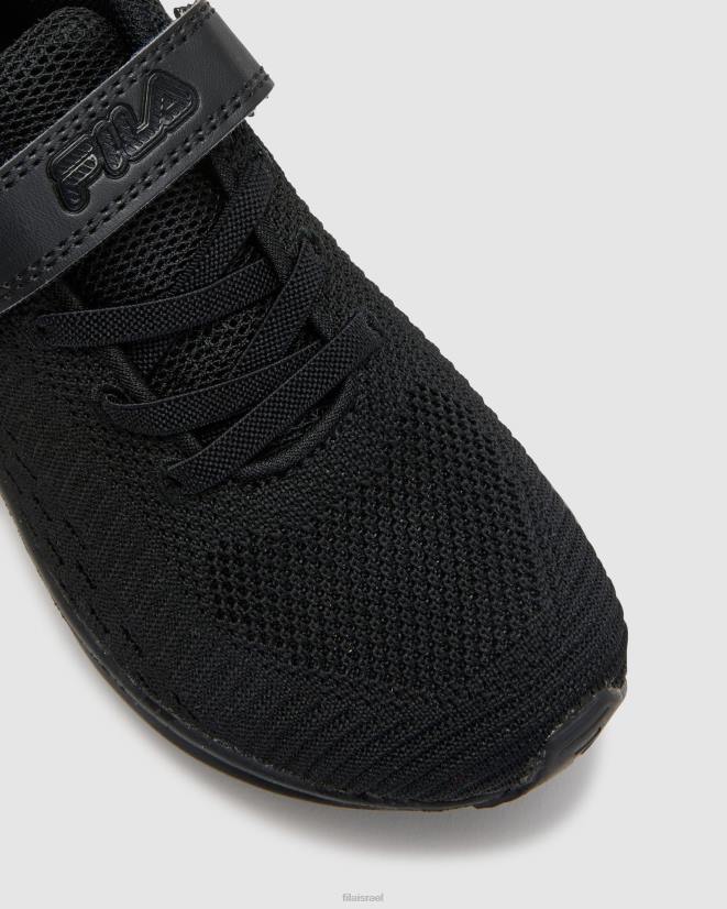 שָׁחוֹר FILA רצועת פילה קלאסיקו של פילה שחורה 68LF3171