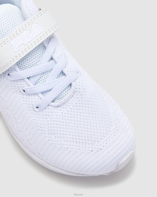 לבן FILA רצועת פילה קלאסית לילד לבן 68LF3174