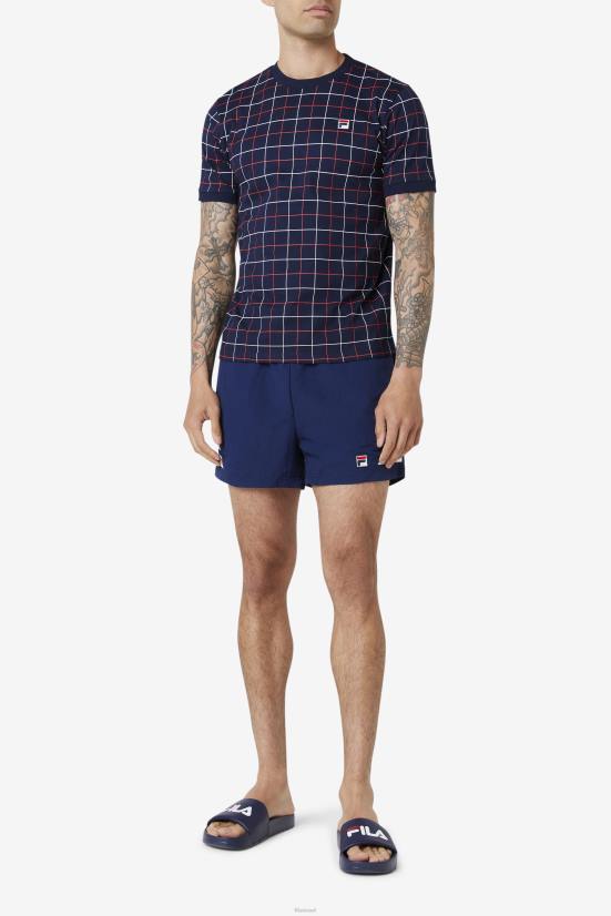 חיל הים/אדום/לבן FILA קסביאן צוות חיל הים/אדום/לבן פילה 68LF317