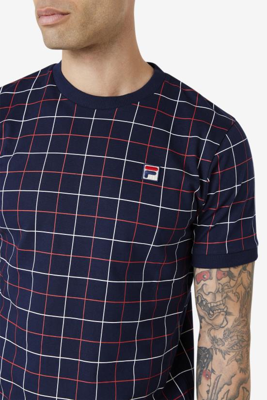 חיל הים/אדום/לבן FILA קסביאן צוות חיל הים/אדום/לבן פילה 68LF317