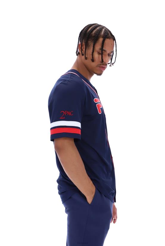 FILA חולצת ג'רזי בייסבול פילה טופאק 68LF3205