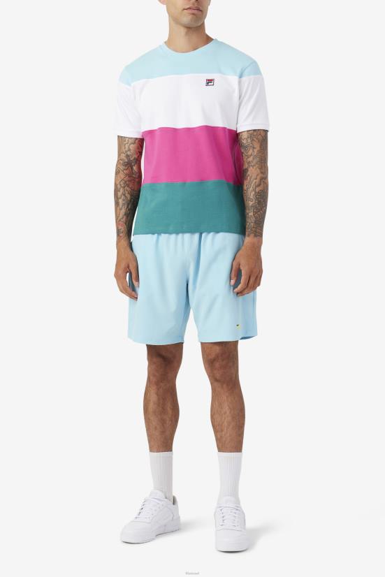 לבן/סגול/פטיט פור FILA מגישים לצוות פילה לבן/סגול/פטיט פור 68LF323