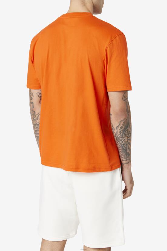 עגבניות שרי/אבן/צי FILA טי נשר גברים עגבניות שרי/אבן/נווי פילה 68LF329