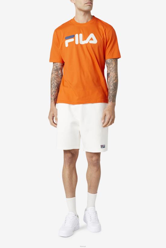 עגבניות שרי/אבן/צי FILA טי נשר גברים עגבניות שרי/אבן/נווי פילה 68LF329