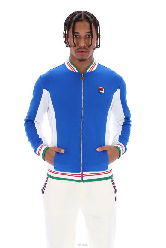 FILA מעיל פילה רנטון בסגנון בייסבול מסורתי 68LF3331
