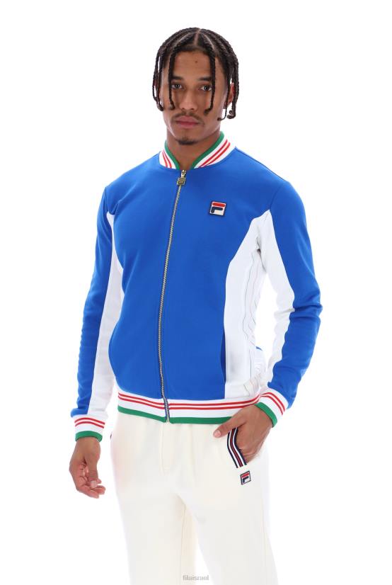 FILA מעיל פילה רנטון בסגנון בייסבול מסורתי 68LF3331