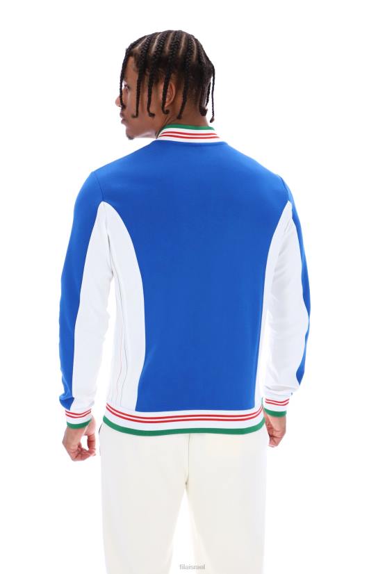 FILA מעיל פילה רנטון בסגנון בייסבול מסורתי 68LF3331