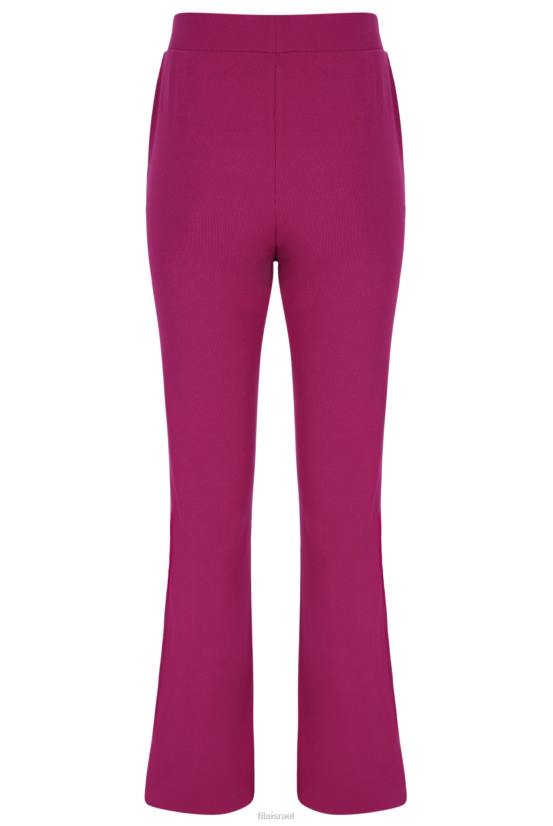 FILA מכנס נשים פילה לונה עם צלעות עבות מתרחבות 68LF3397