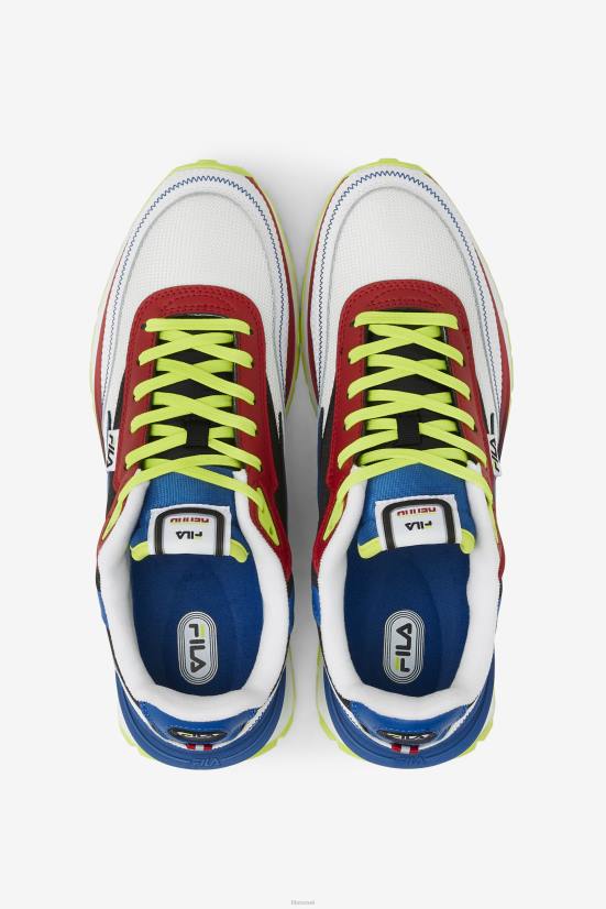 לבן/שחור/כחול FILA פילה רנו לבן/שחור/כחול לגברים 68LF33