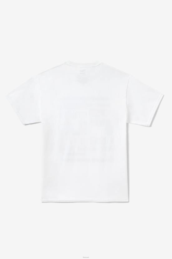 לבן FILA חולצת כושר מקורית פילה לבן 68LF350