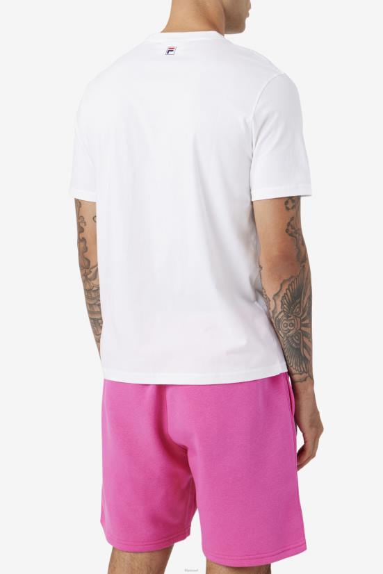 לבן FILA ווק טי פילה לבן 68LF359