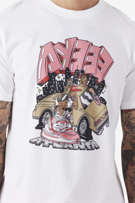 לבן FILA ווק טי פילה לבן 68LF359