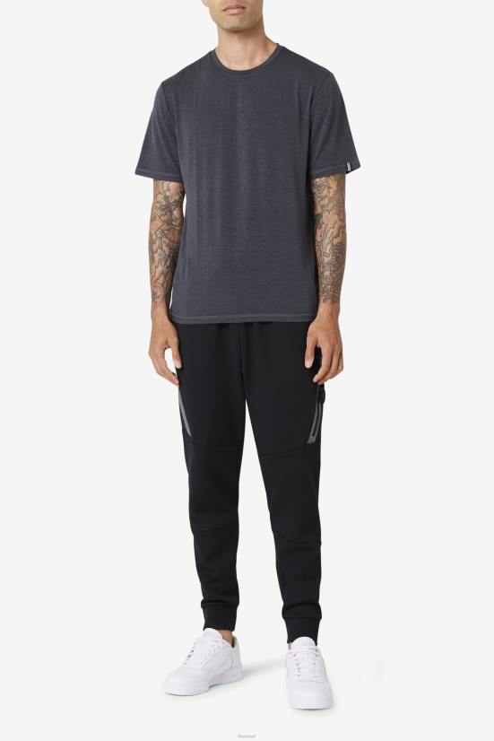 אברש שחור FILA טי נוסעים שחורה של פילה 68LF400