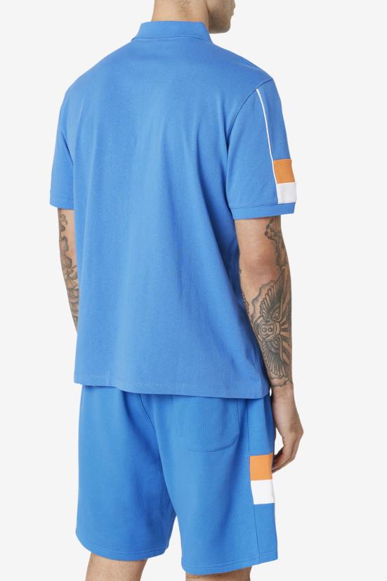 ורד כחול/לבן/אלמוג חזק FILA ורד כחול/לבן/קורל חזק קודה פולו פילה 68LF420