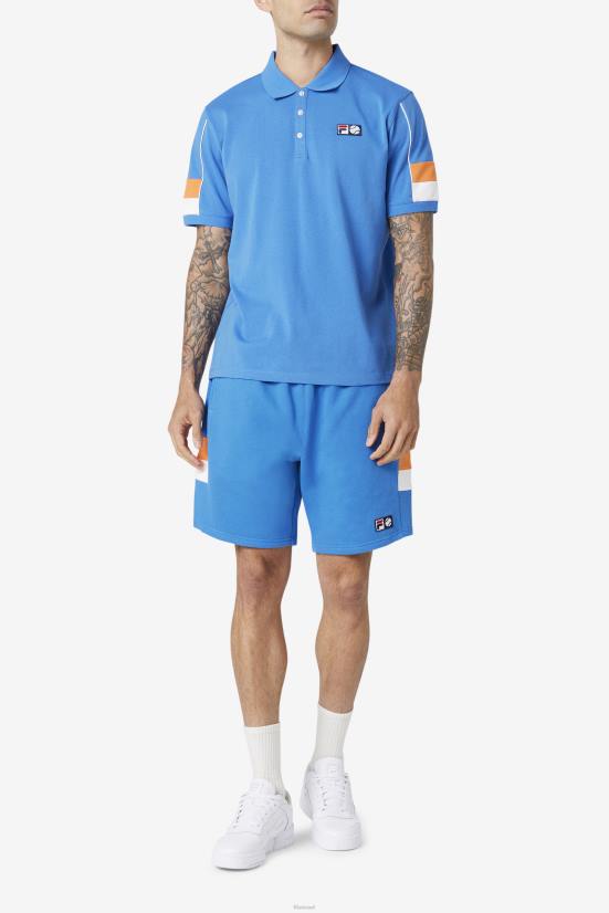 ורד כחול/לבן/אלמוג חזק FILA ורד כחול/לבן/קורל חזק קודה פולו פילה 68LF420