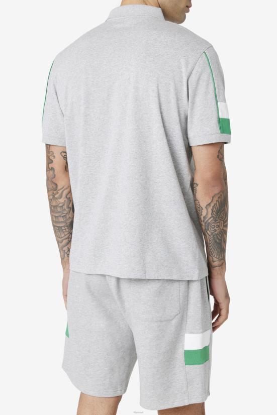 אפור בהיר/פולי ג'לי/לבן FILA פילה קודה פולו אפור בהיר/פולי ג'לי/לבן 68LF421