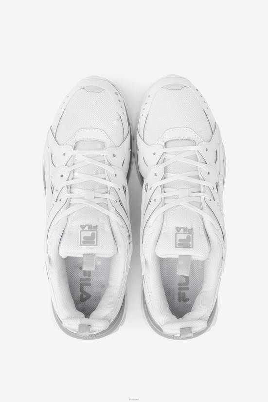 לבן/אפור קרחון FILA פילה עם טלאי סנדל לגברים לבן/אפור קרחון 68LF42