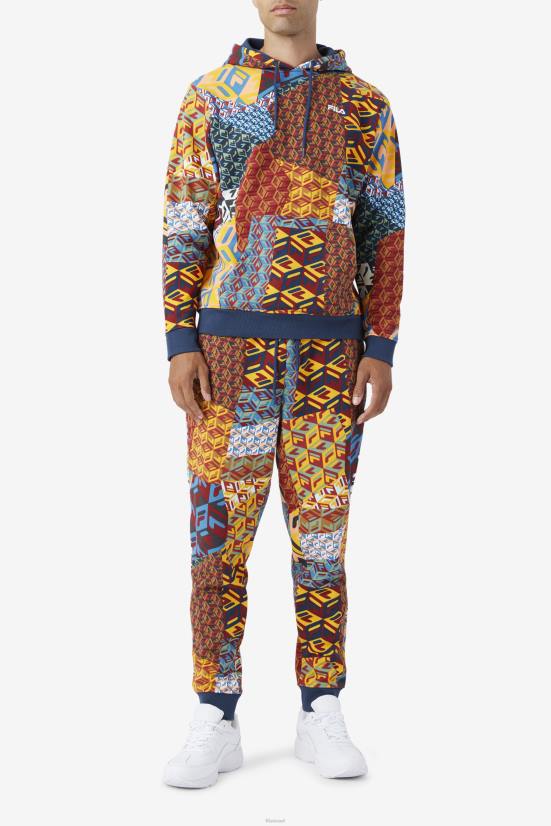 צהוב/אוקיינוס FILA קפוצ'ון פילה אנג'ה צהוב/אוקיינוס 68LF471