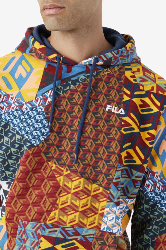 צהוב/אוקיינוס FILA קפוצ'ון פילה אנג'ה צהוב/אוקיינוס 68LF471