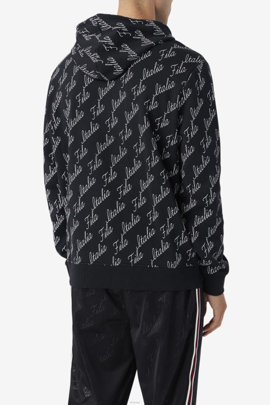 שחור/גן FILA שחור/גרדניה נים קפוצ'ון פילה 68LF492