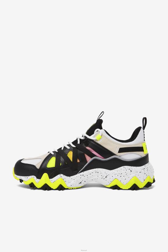 לבן/שחור/צהוב FILA טיול גברים פילה לבן/שחור/צהוב 68LF53