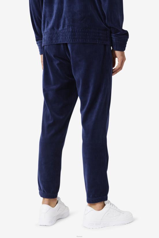 חיל הים/לבן/אדום FILA מכנס קטיפה מנסור נייבי/לבן/אדום פילה 68LF599