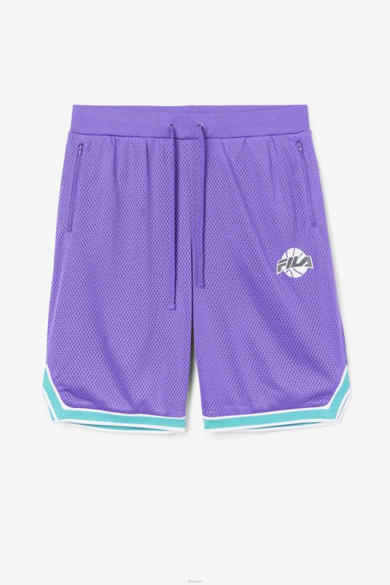 סגול/קרמי/לבן/צל FILA סגול/קרמי/לבן/צלל אובי כדורסל קצר פילה 68LF726