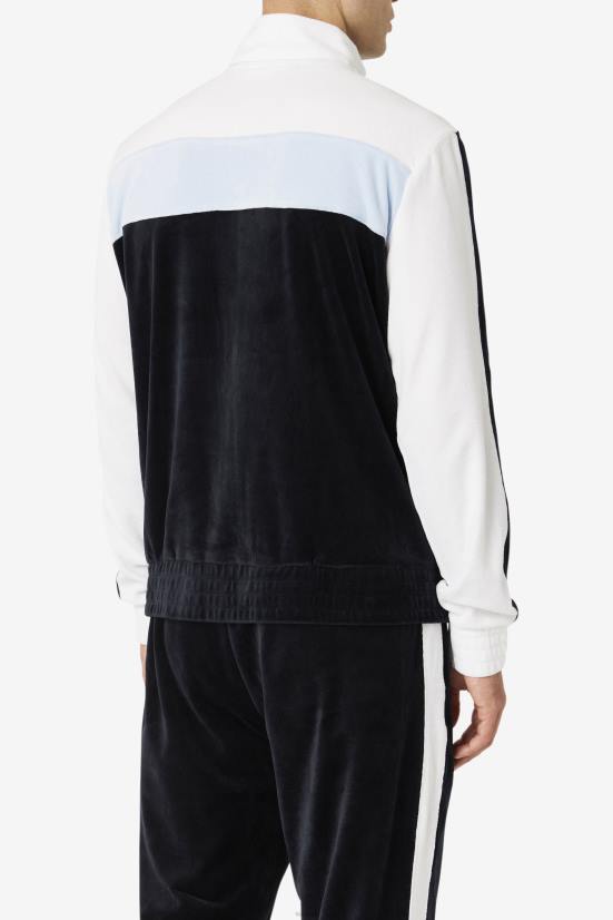 שחור/לבן/סקייוויי FILA שחור/לבן/סקיוויי ברייס מעיל קטיפה פילה 68LF822